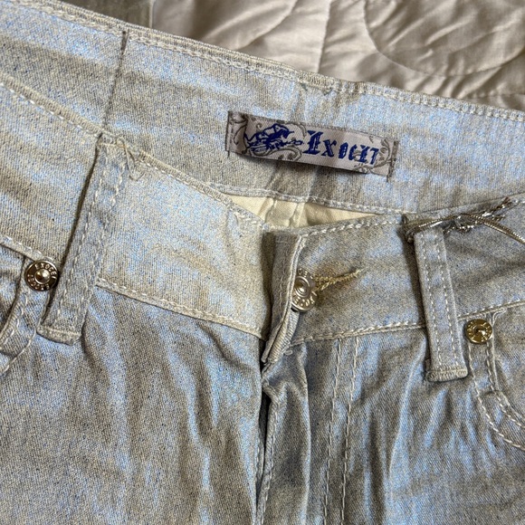 Women's Skinny Jeans - Light Gray - Picture 5 of 8